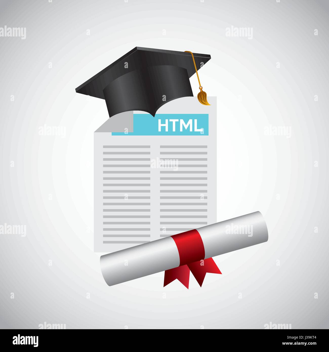education set flat icons Stock Vector Image & Art - Alamy