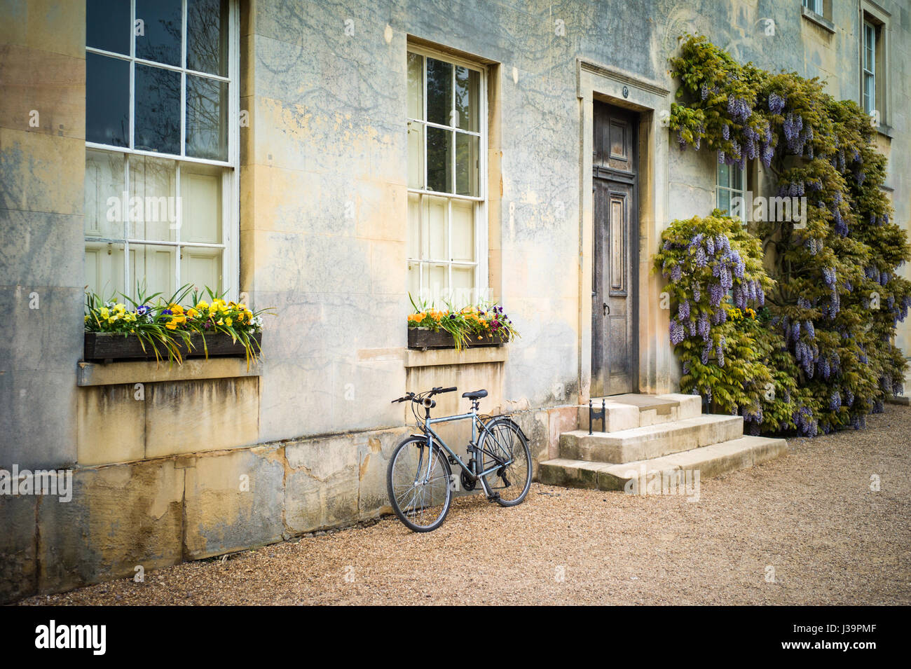 Classic Cambridge - Attractive student accommodation at Downing College, part of the University of Cambridge in the UK Stock Photo