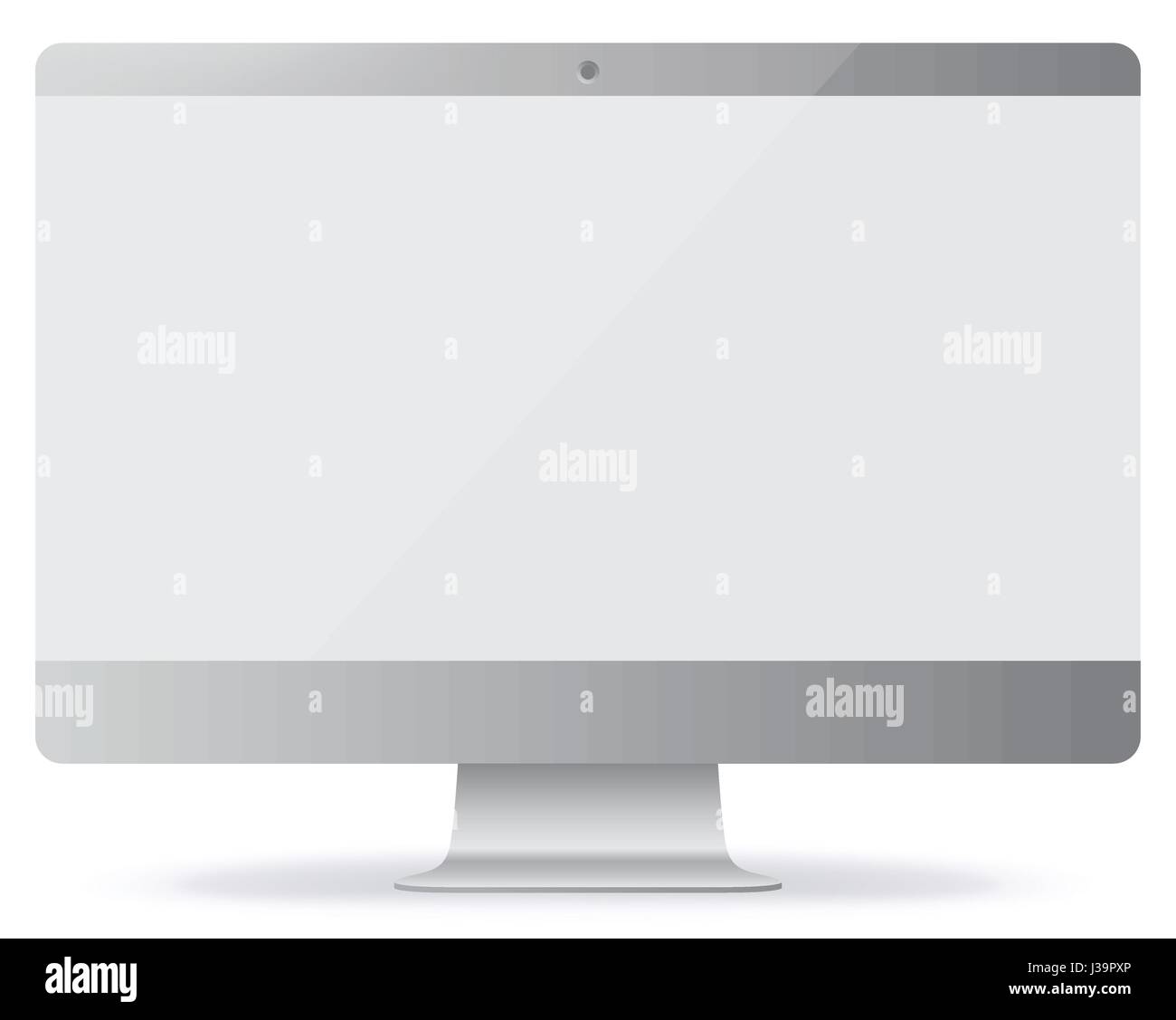 Pc monitor screen Stock Vector Images - Alamy