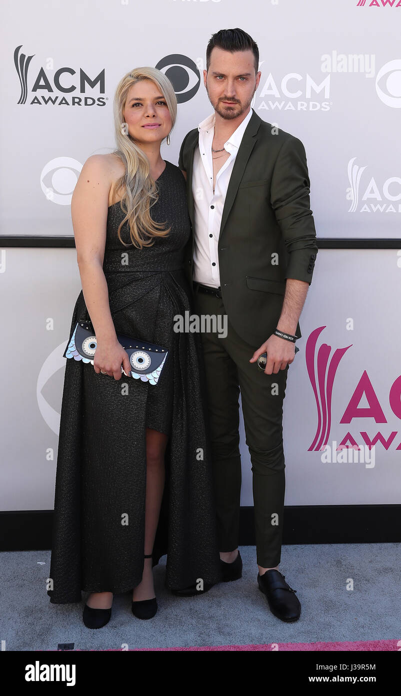 52nd Academy of Country Music Awards Arrivals at T-Mobile Arena Las Vegas Featuring: Nitzan Kaikov Where: Las Vegas, Nevada, United States When: 02 Apr 2017 Stock Photo