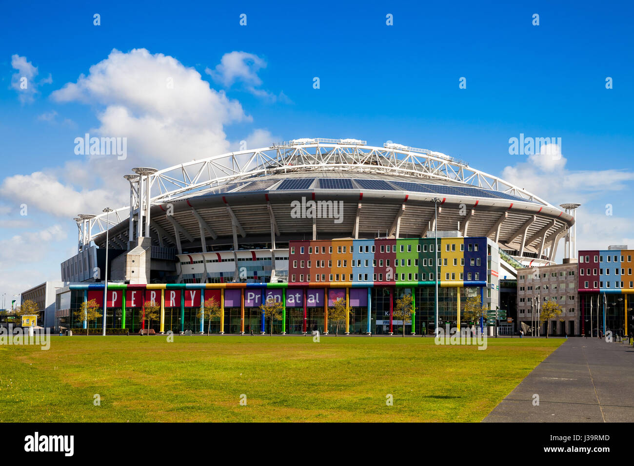 Ajax Arena in Amsterdam city, Netherlands Stock Photo