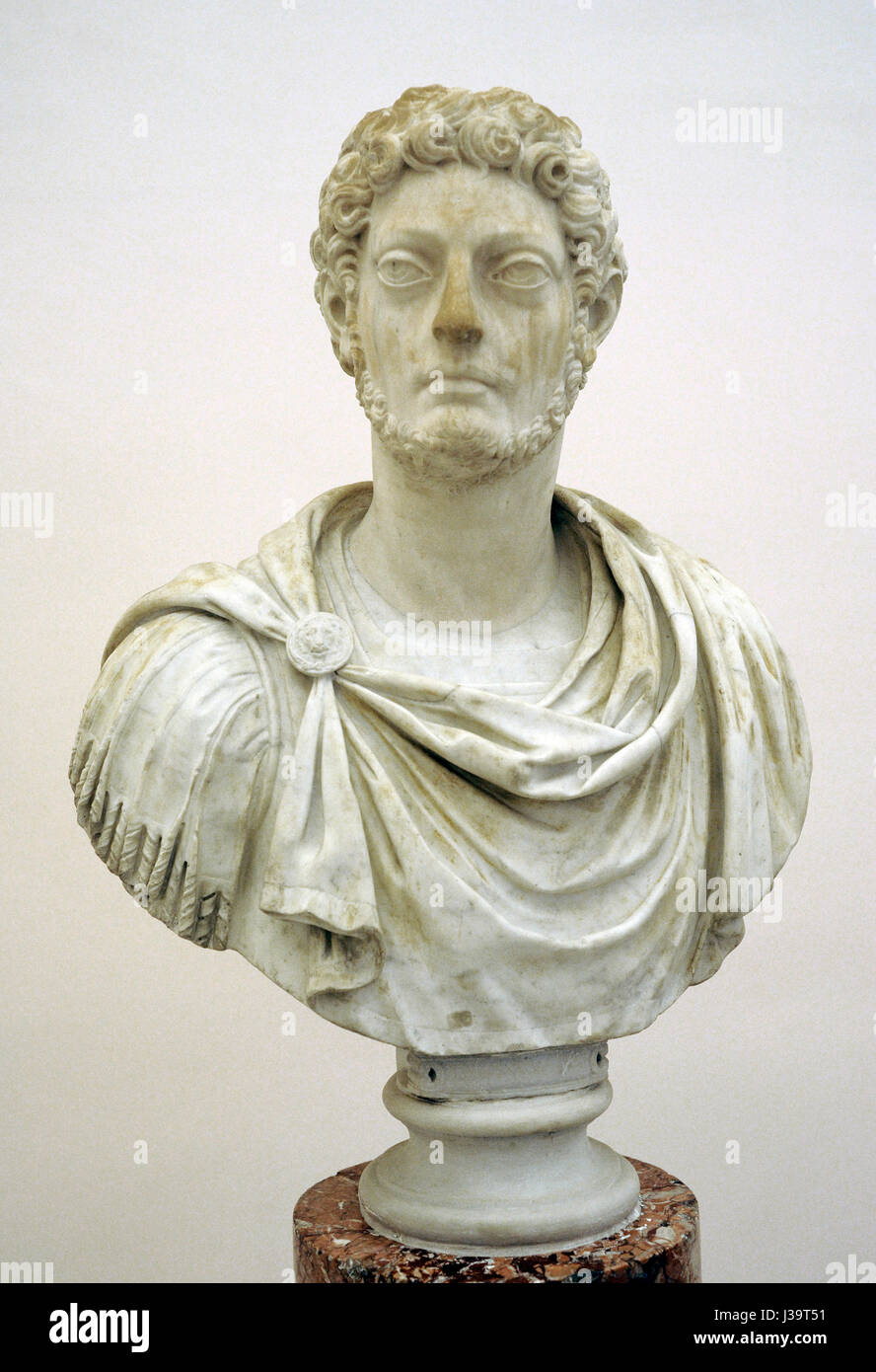 Commodus (161-192). Roman Emperor from 180 to 192. Bust. 16th century ...