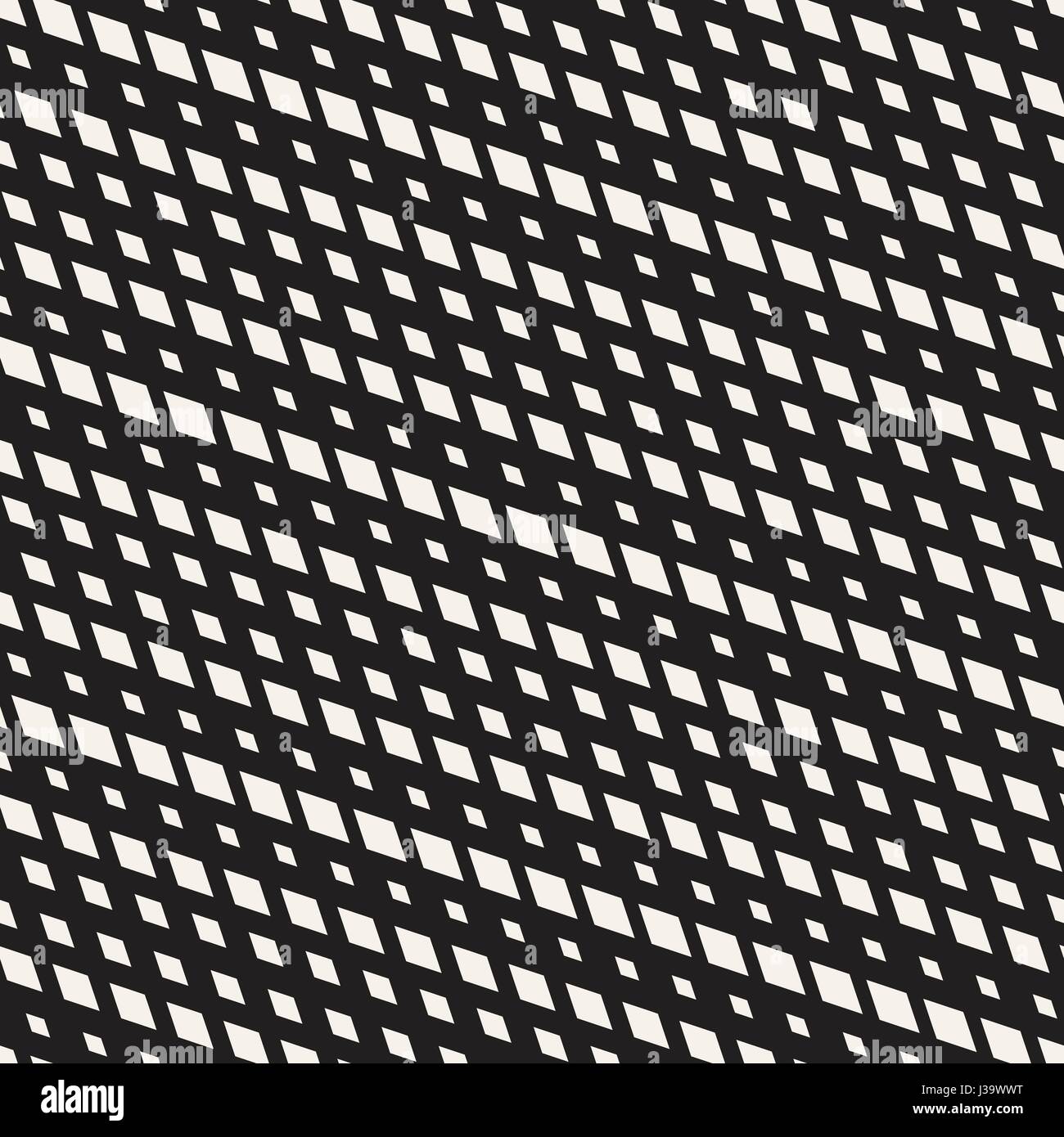 Repeating Rectangle Shape Halftone. Modern Geometric Lattice Texture ...