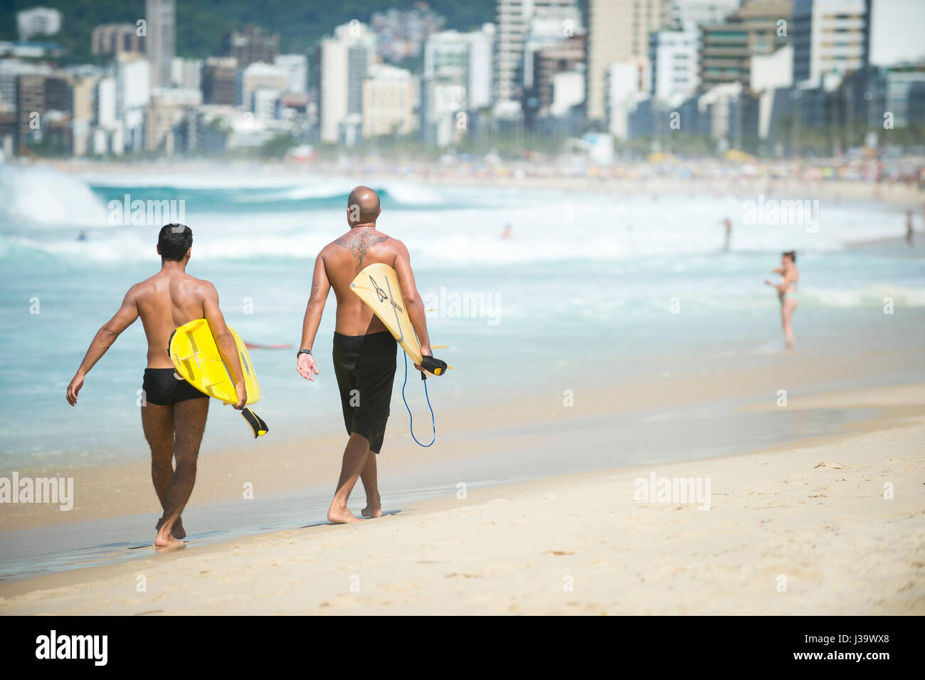 Rio de janeiro beach walk hi-res stock photography and images - Alamy