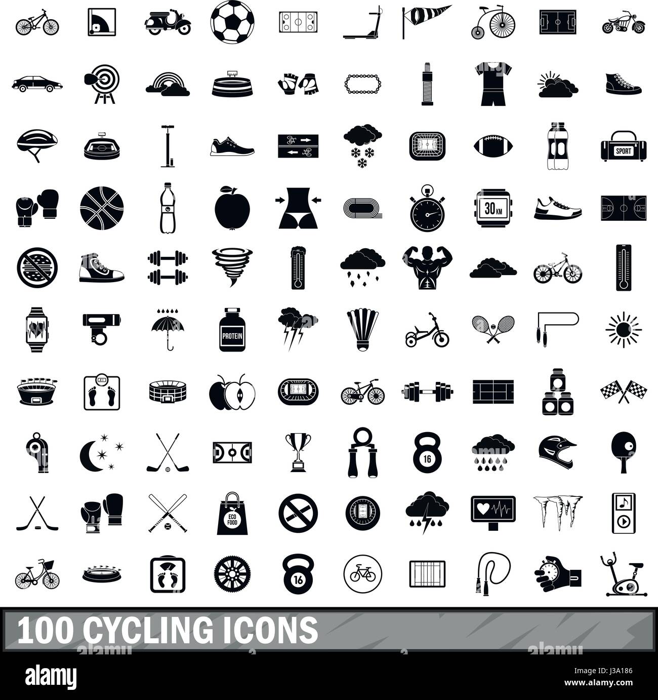 Cycling start Stock Vector Images - Alamy