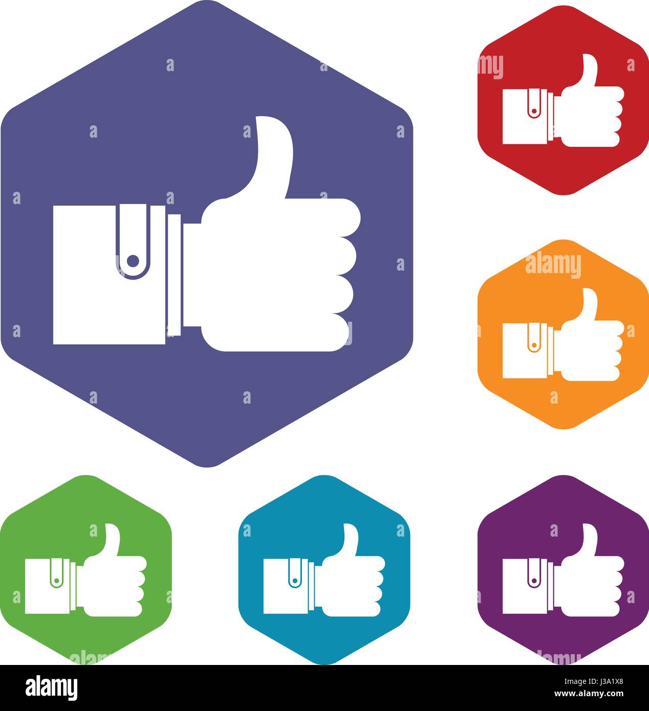 Hexagon like Stock Vector Images - Alamy