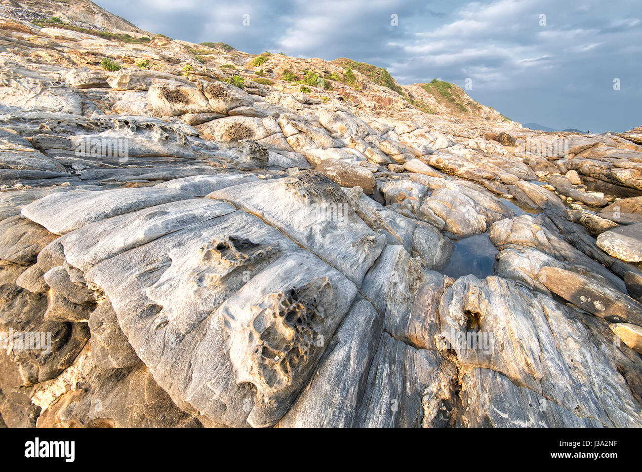 beautiful coastline rock Stock Photo - Alamy