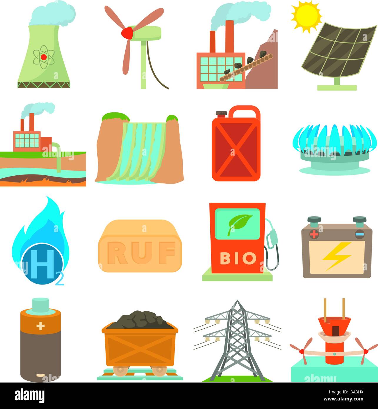 Accumulator trolley Stock Vector Images - Alamy
