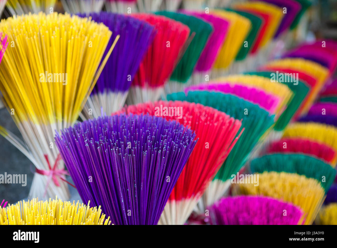 Color sticks ready for production incense sticks, local factory near