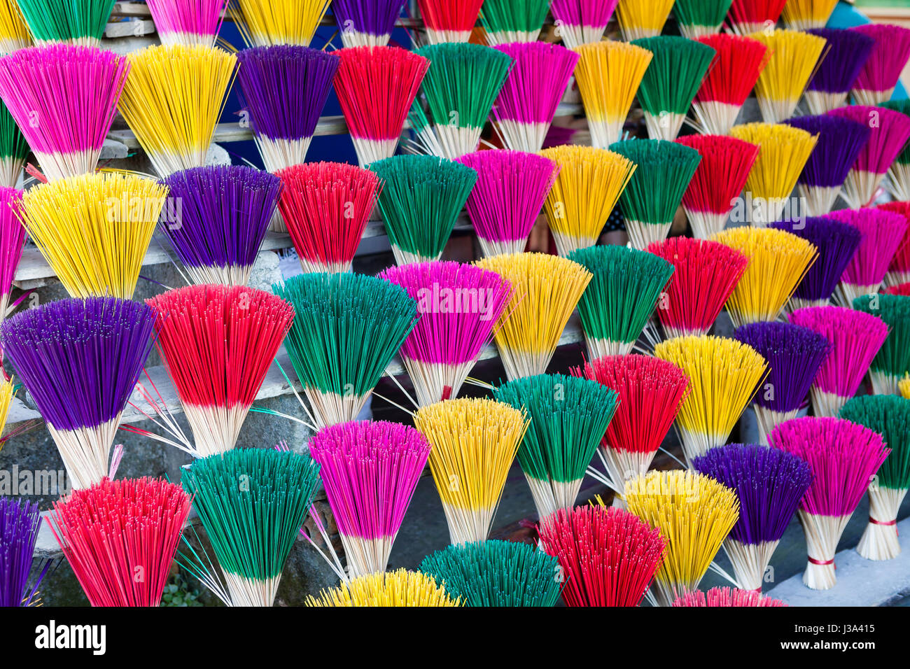 Color sticks ready for production incense sticks, local factory near
