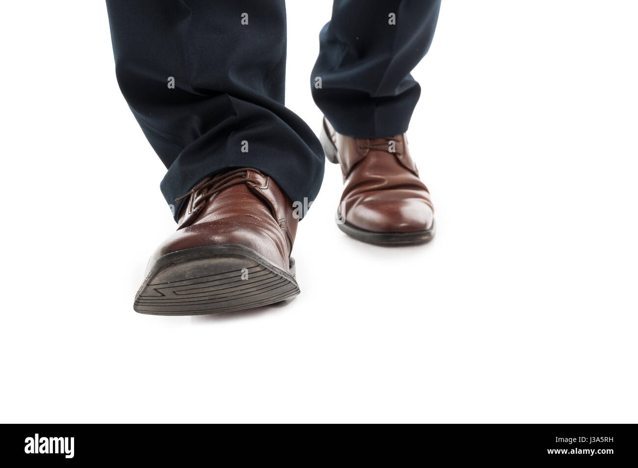 walking business shoes
