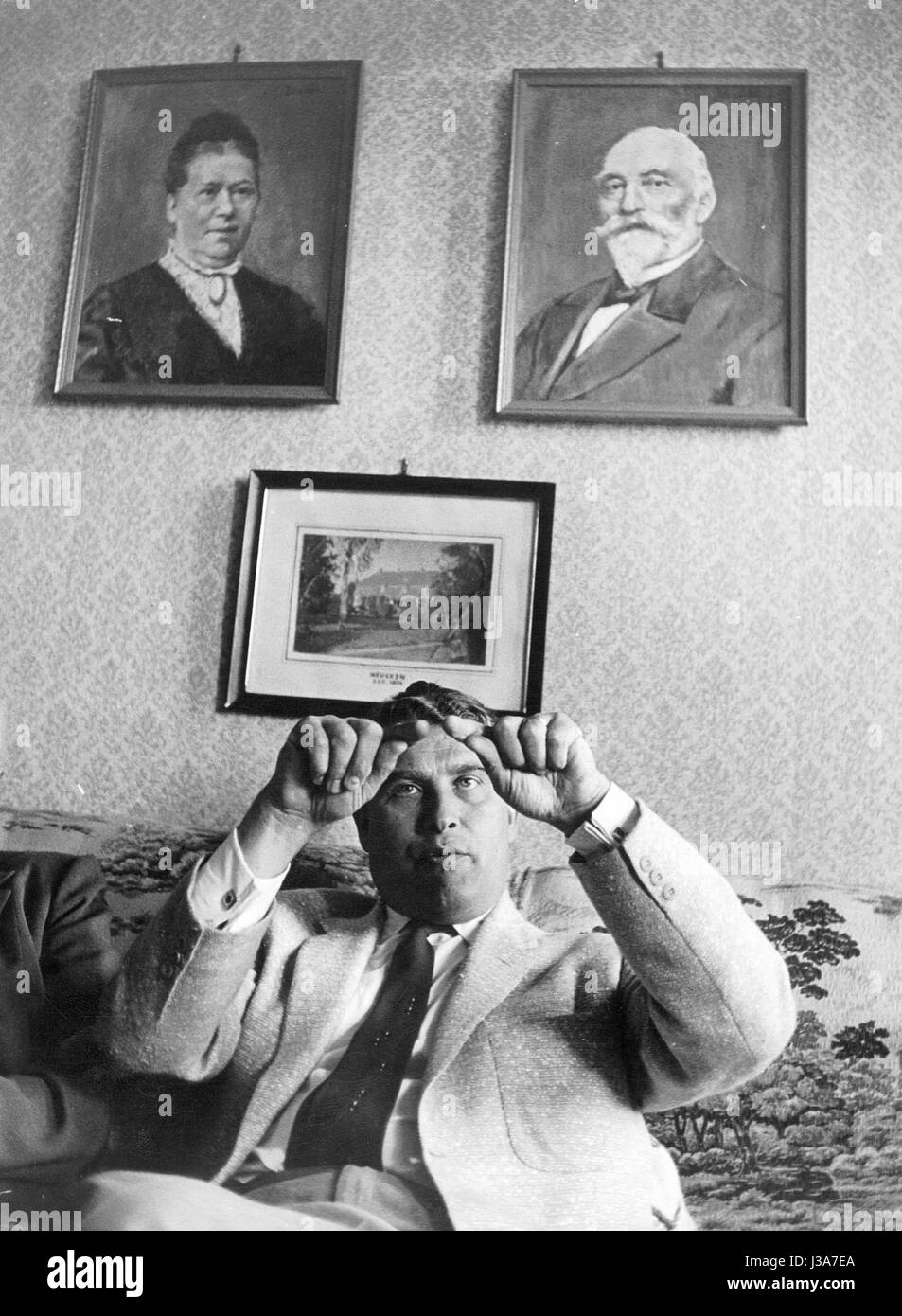 Wernher of Braun, 1958 Stock Photo - Alamy