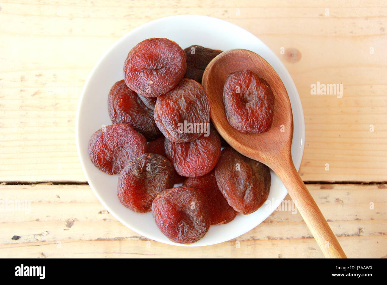 Dried fruits and nuts Stock Photo