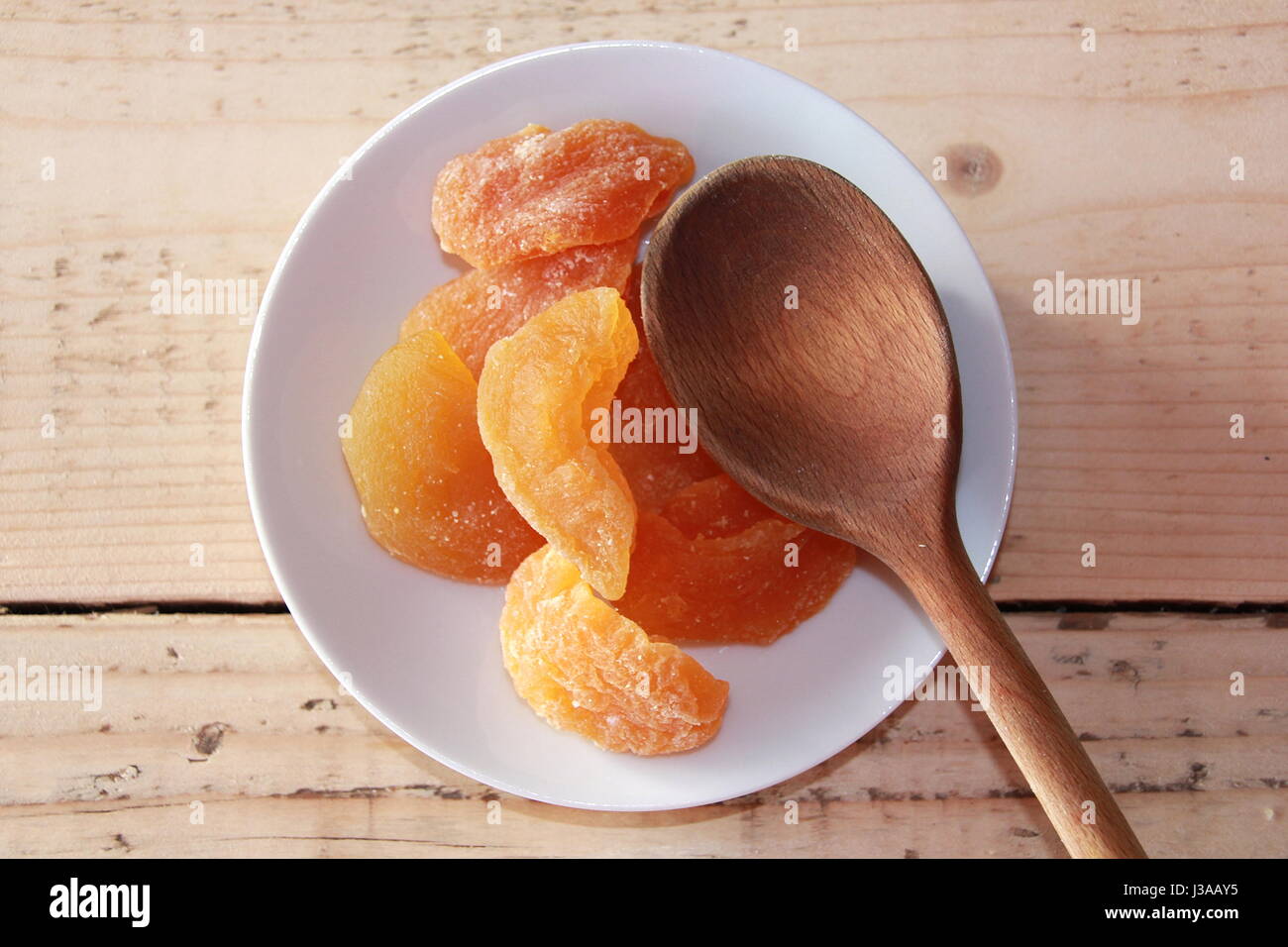 Dried fruits and nuts Stock Photo