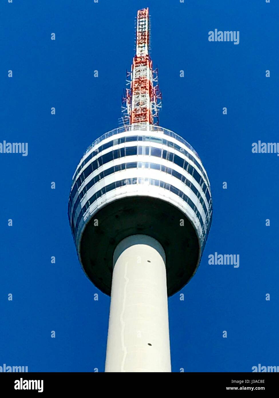 Stuttgart Television Tower Stock Photo