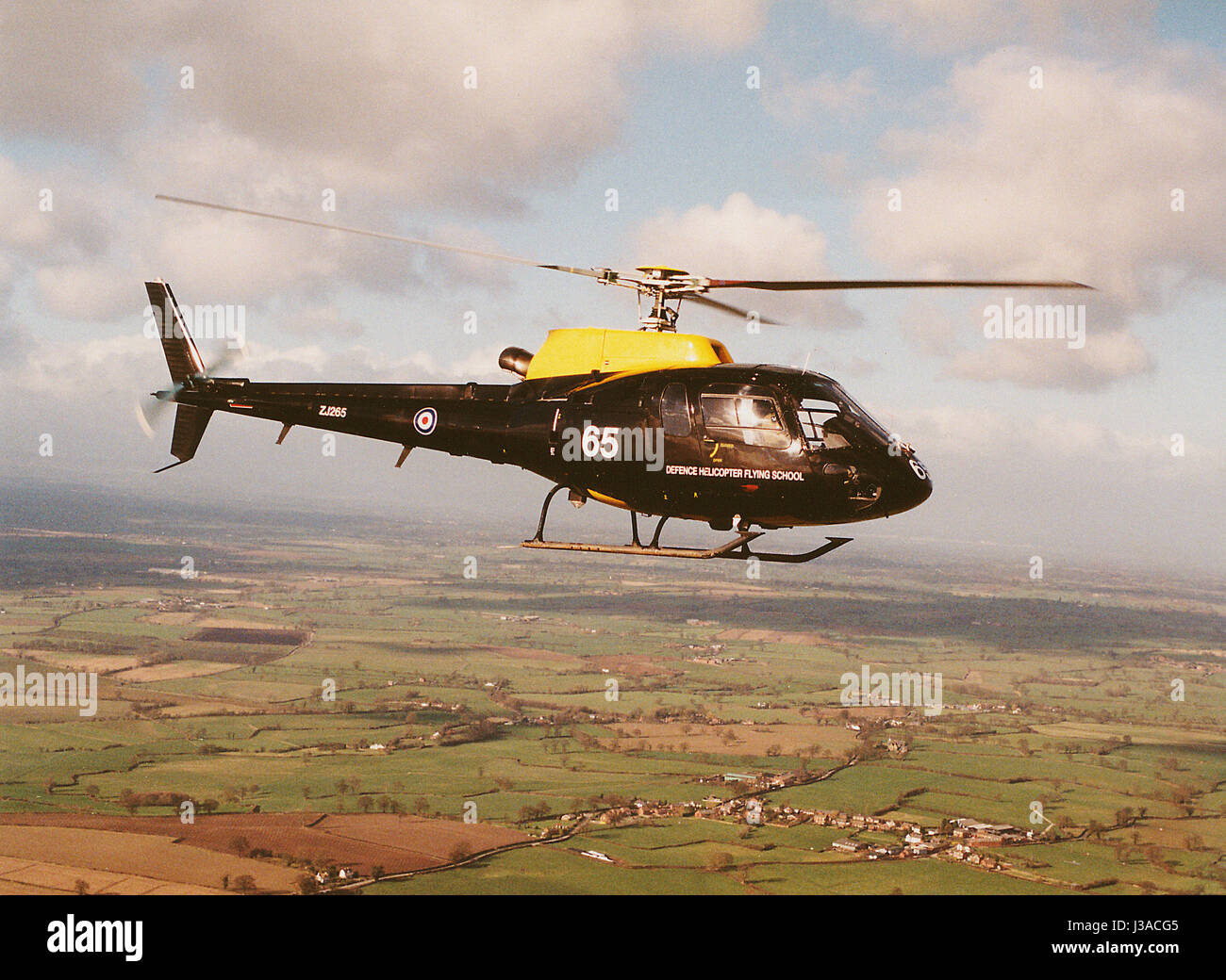 DHFS Eurocopter Squirrel H T mk 1 Stock Photo