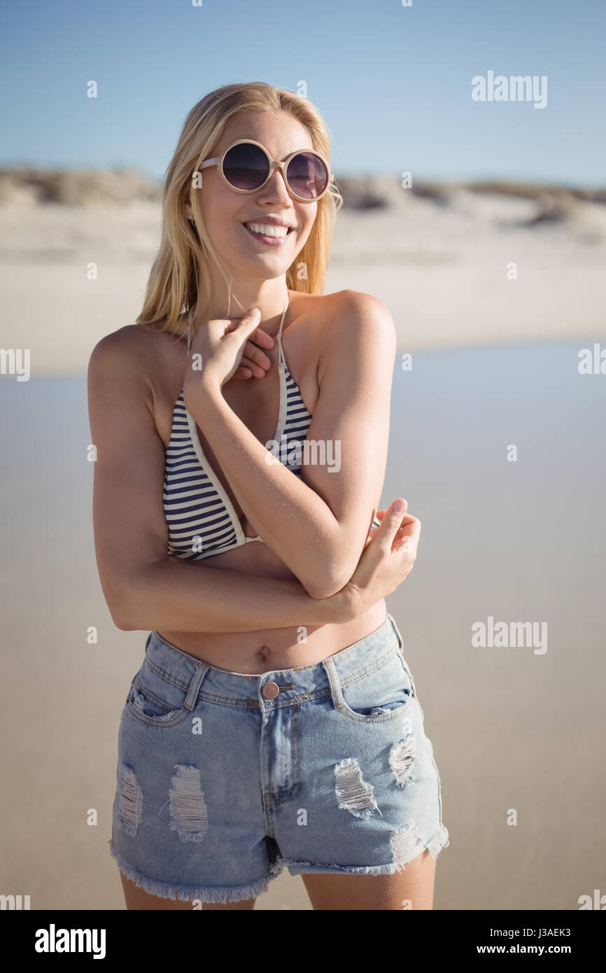 Denim bikini hi-res stock photography and images - Page 2 - Alamy