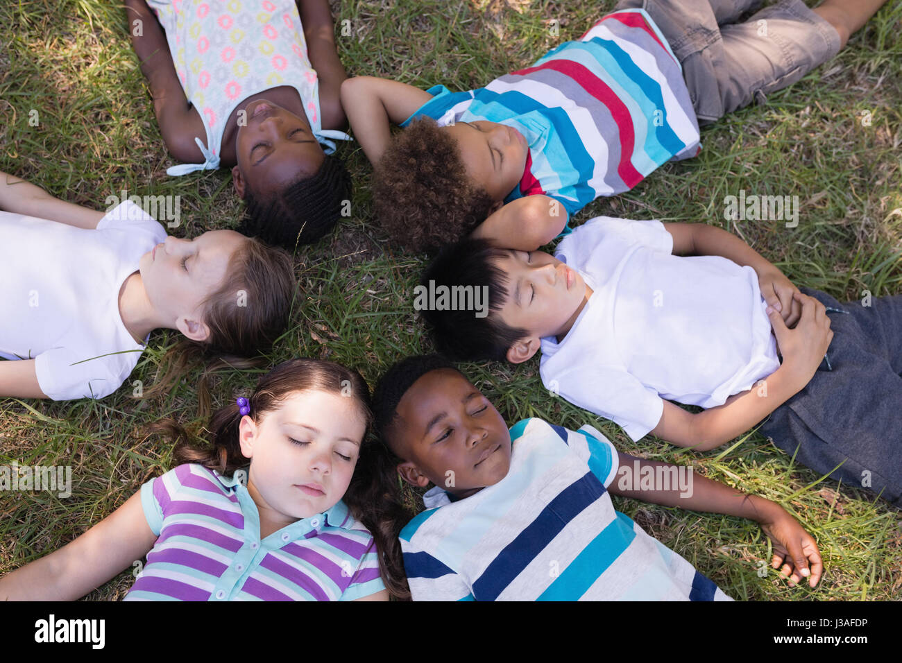 Girl sleeping in forest hires stock photography and images Alamy