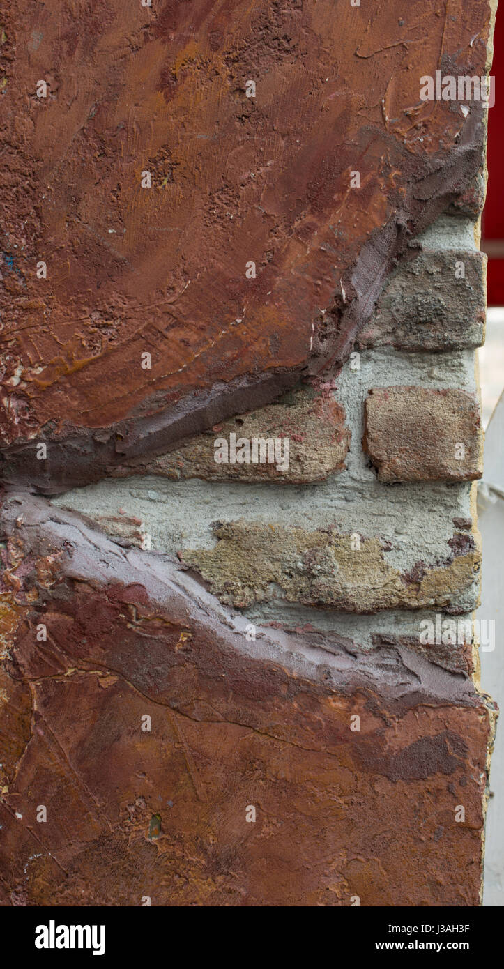 Old grunge brick wall as a background Stock Photo - Alamy