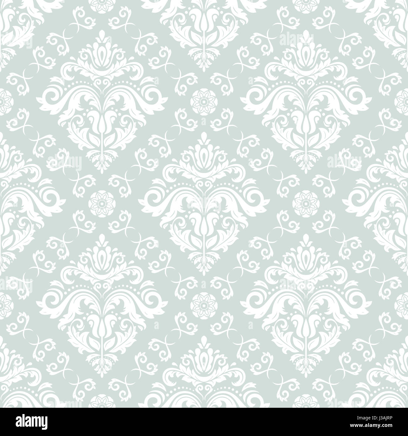 Seamless Damask Background Stock Photo - Alamy