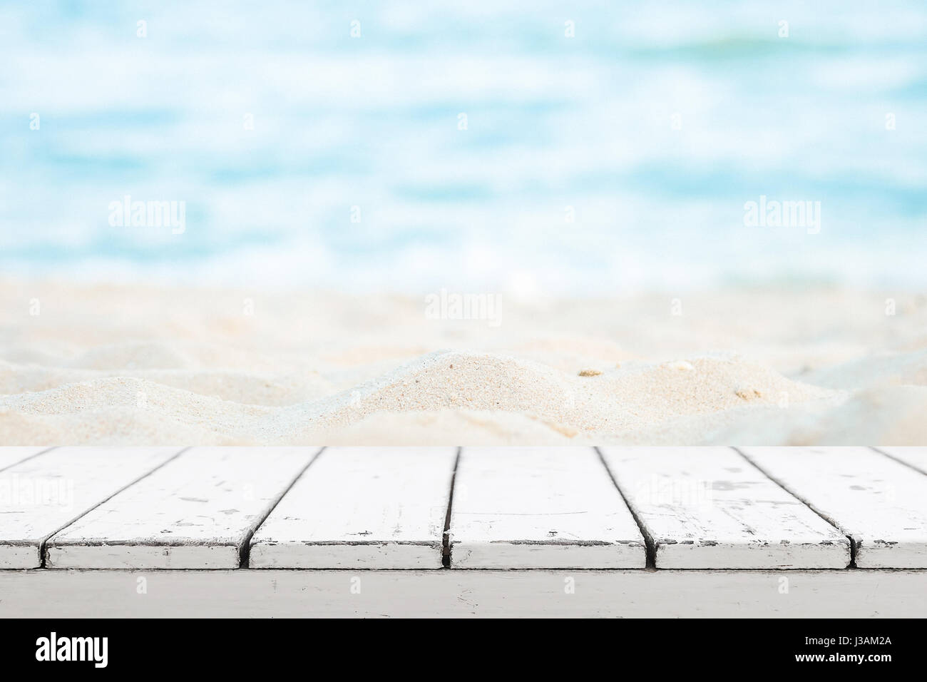 White wood table top for display or montage product Stock Photo Alamy
