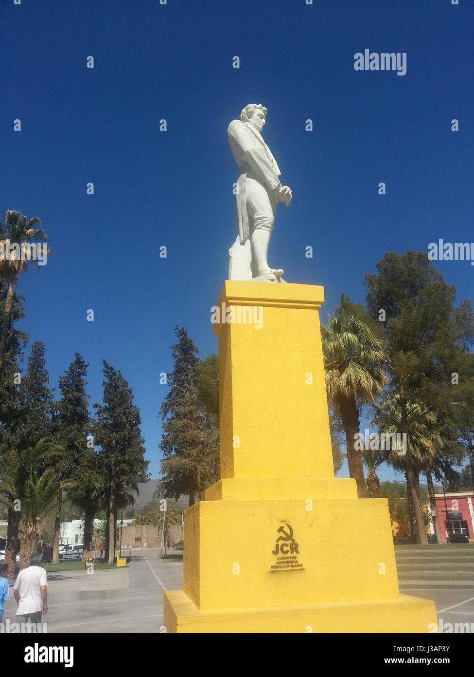 Estatua de Francisco Narciso Laprida, por Lola Mora 01 Stock Photo
