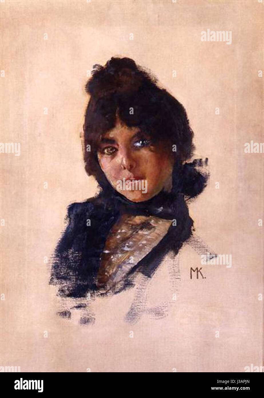Elsa Asenijeff um 1900 Stock Photo Alamy