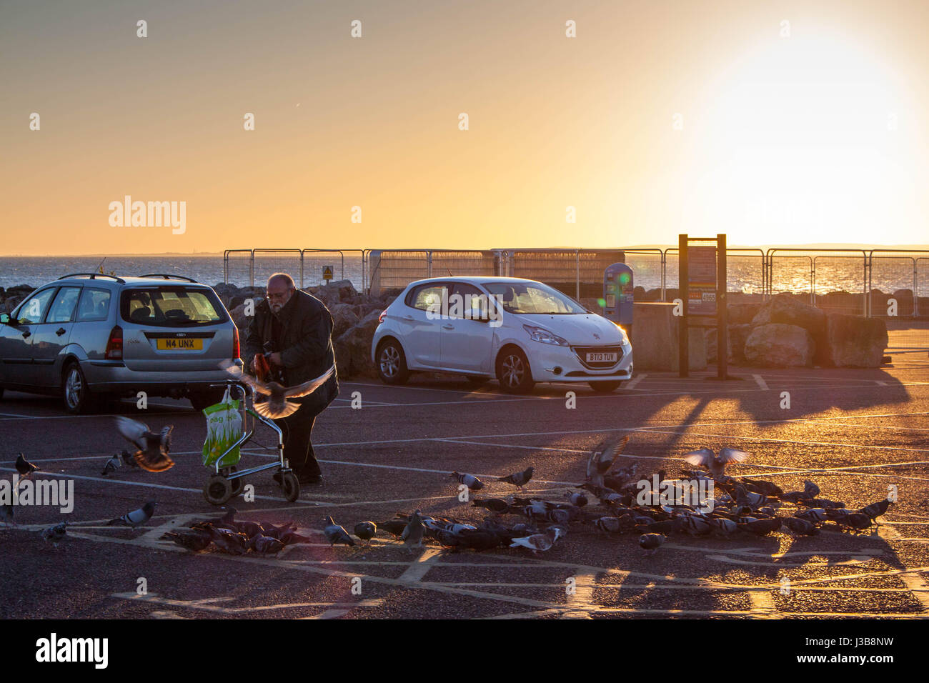 The Battery Car Park Morecambe, Lancashire, United Kingdom, 5th May