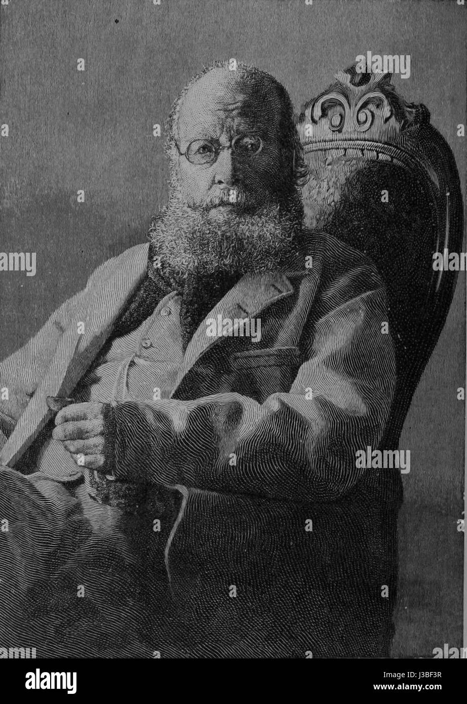 Edward Lear engraving Stock Photo