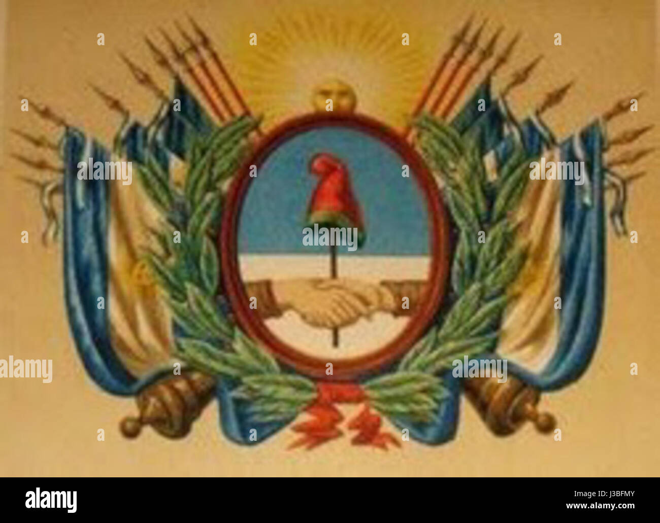 The Argentine Coat Of Arms From 1835 Symbolizes National Unity The Argentine Coat Of Arms From 1835 Symbolizes National Unity