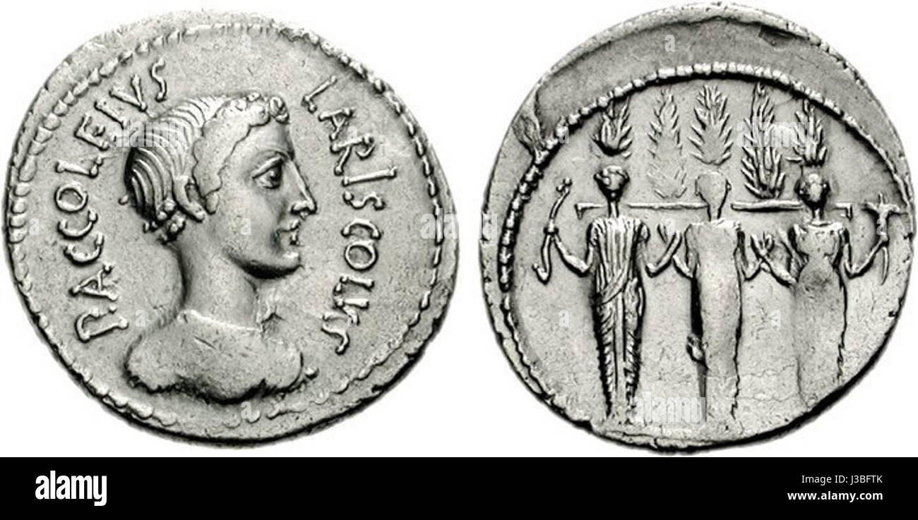 Diana Nemorensis denarius2 Stock Photo