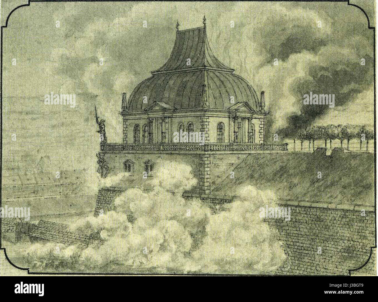 Dresden Belvedere Explosion 1747 Friedrich High Resolution Stock Photography And Images Alamy