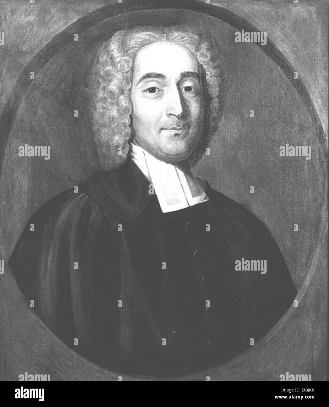 Elisha Williams fourth Rector of Yale College 1726 to 1735 Stock Photo