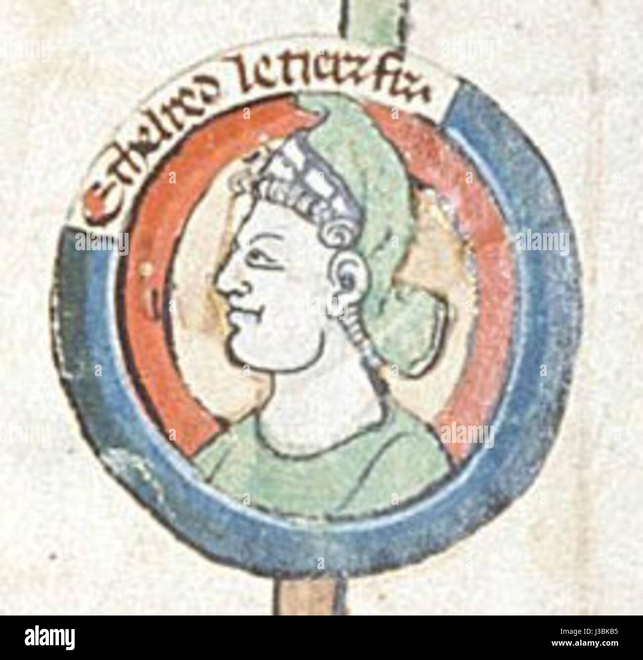 Ethelred II of England 1 Stock Photo Alamy