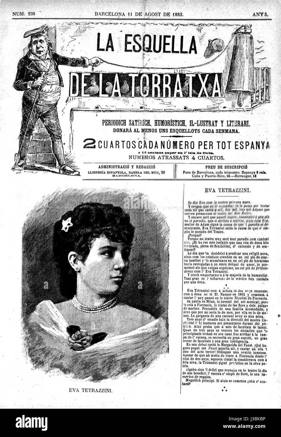 Eva Tetrazzini 1862 1938 Stock Photo Alamy