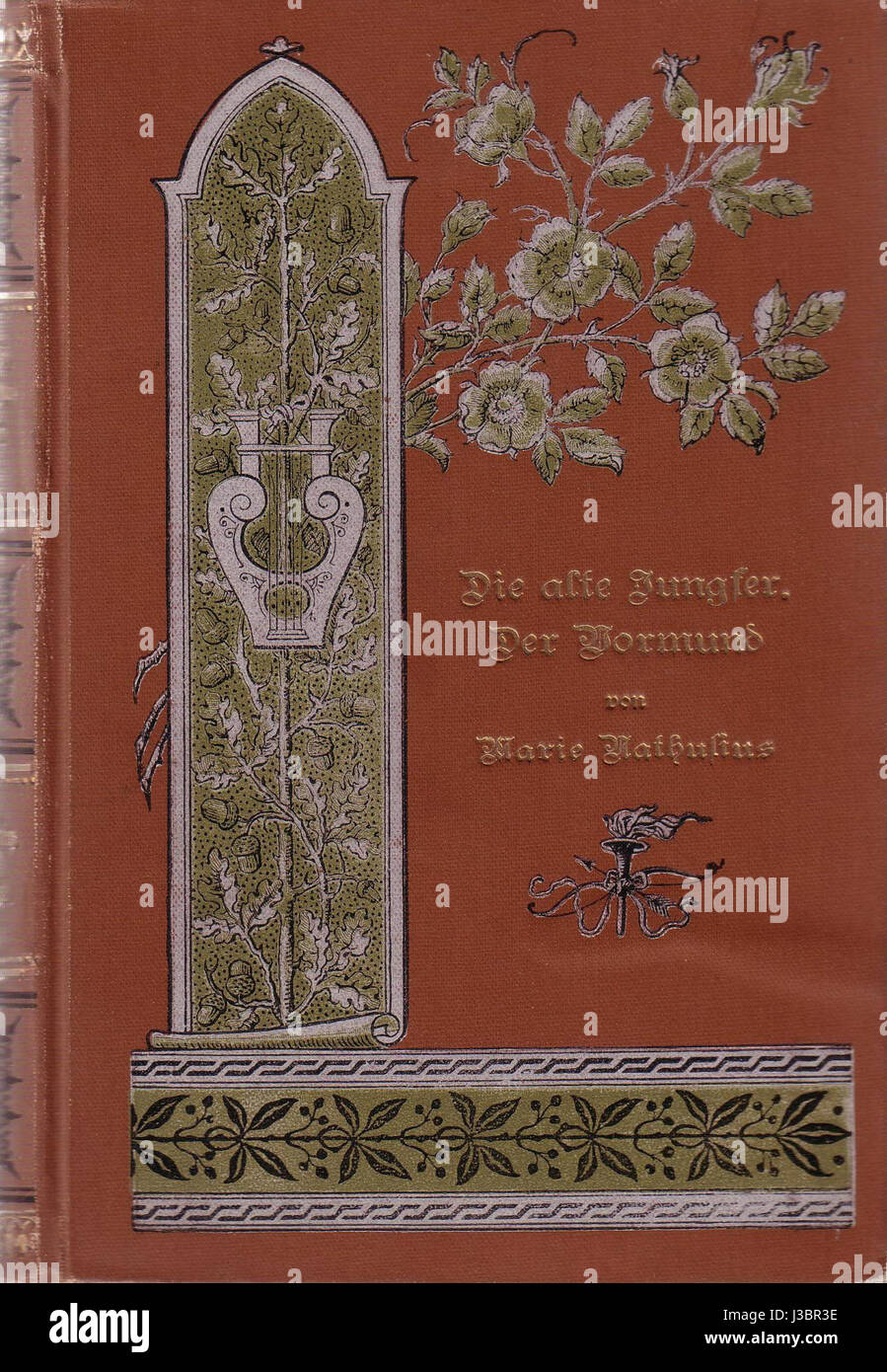 Die alte Jungfer, ges. Schriften Stock Photo
