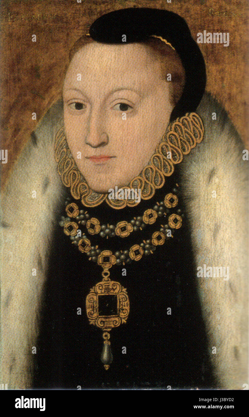 Elizabeth I 1560 65 Stock Photo Alamy
