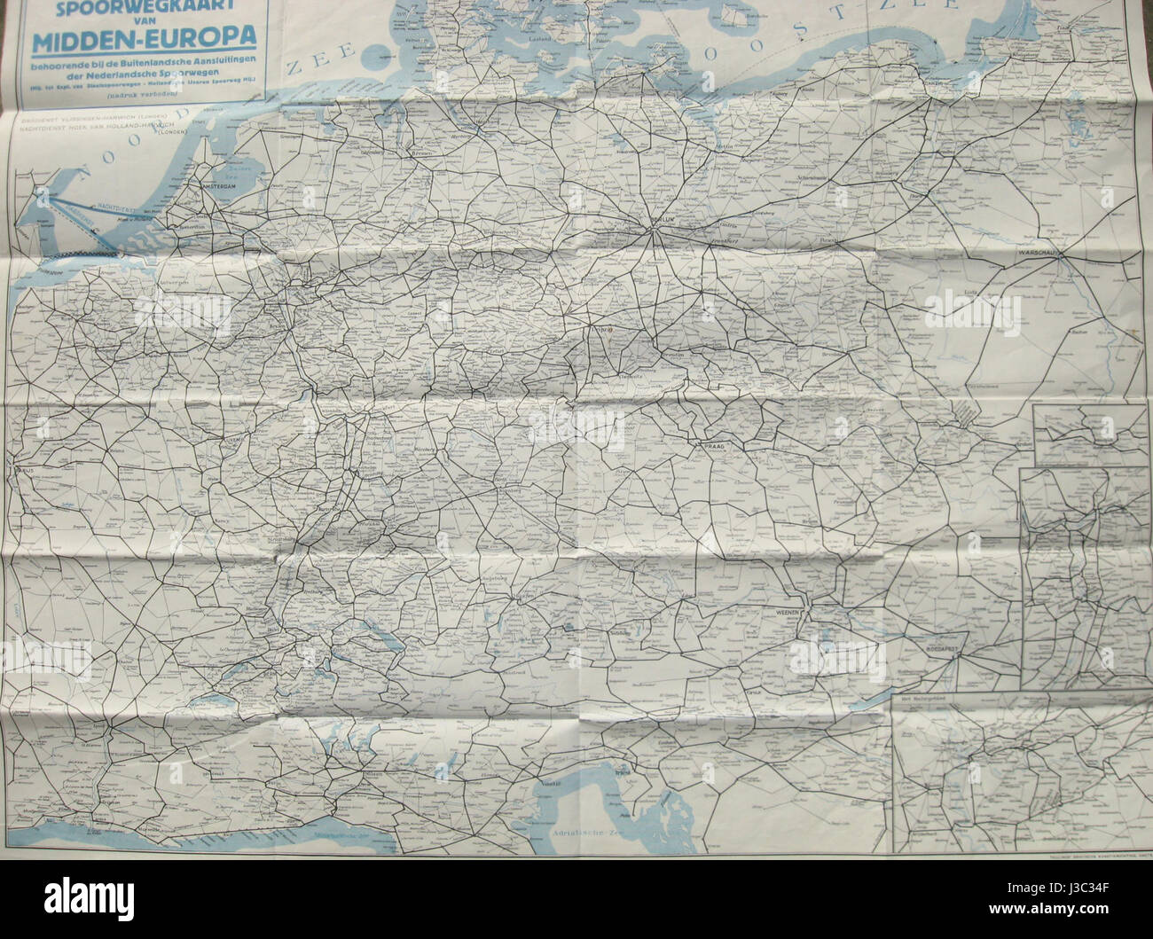Europe rail 1927 Stock Photo - Alamy