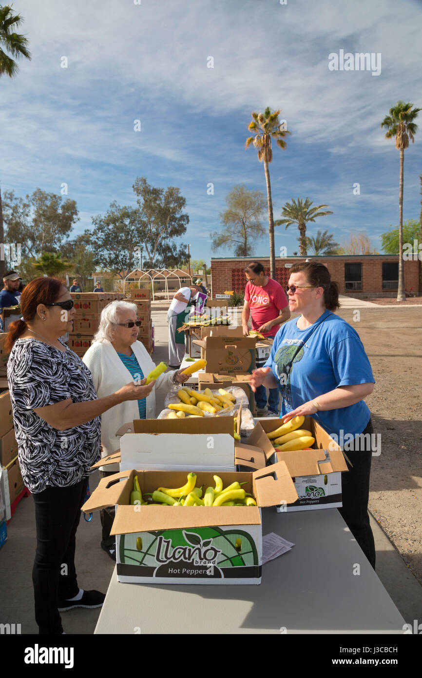 Marana, Arizona Volunteers from St. Christpher Catholic Parish
