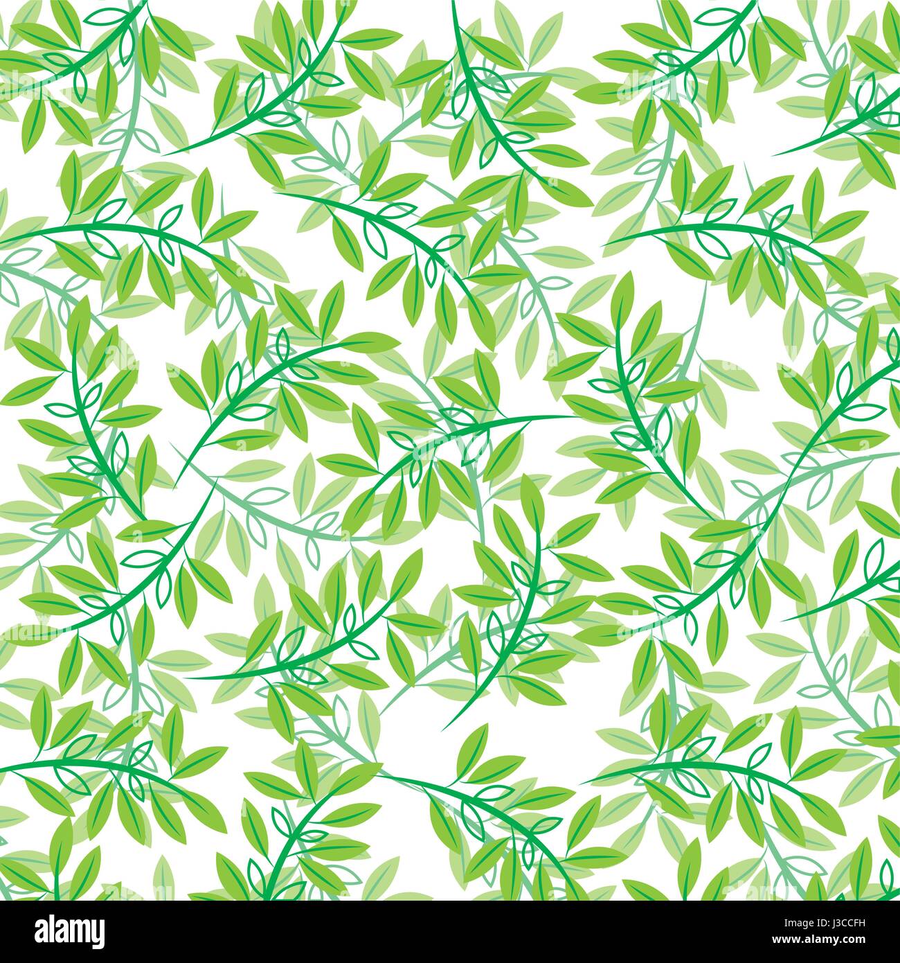 flowers and leaves garden background decoration Stock Vector Image ...