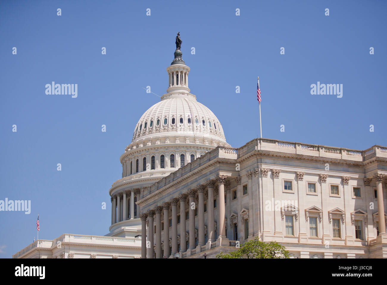 US Capitol building - Washington, DC USA Stock Photo