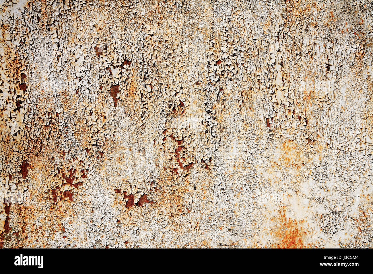 Rusted surface close-up, corrosion of metal Stock Photo