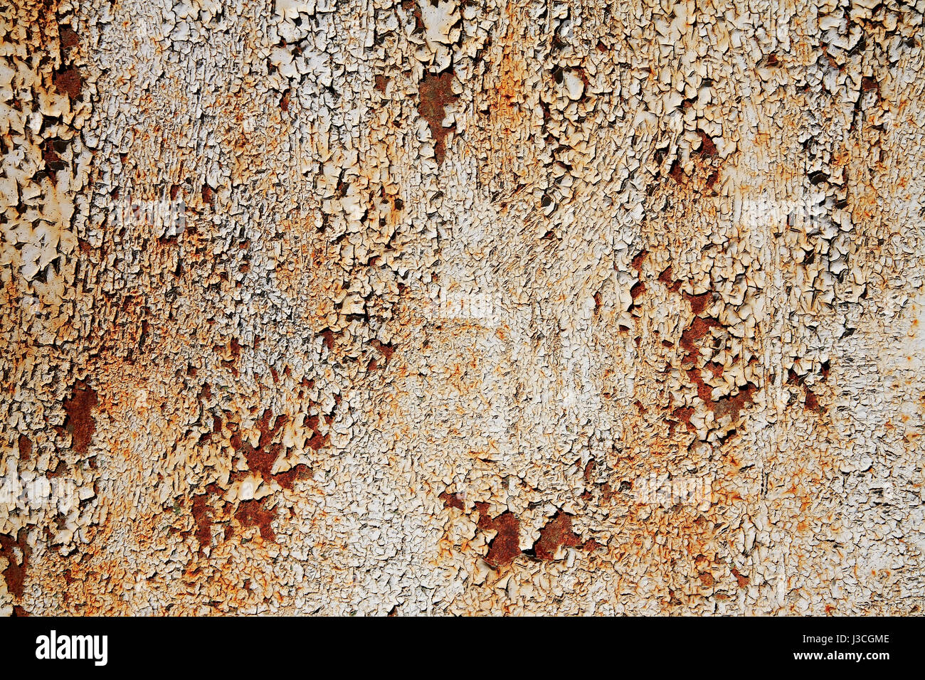 Rusted surface close-up, corrosion of metal Stock Photo