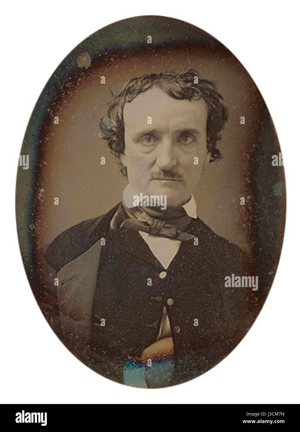 Edgar Allan Poe circa1849 Stock Photo Alamy