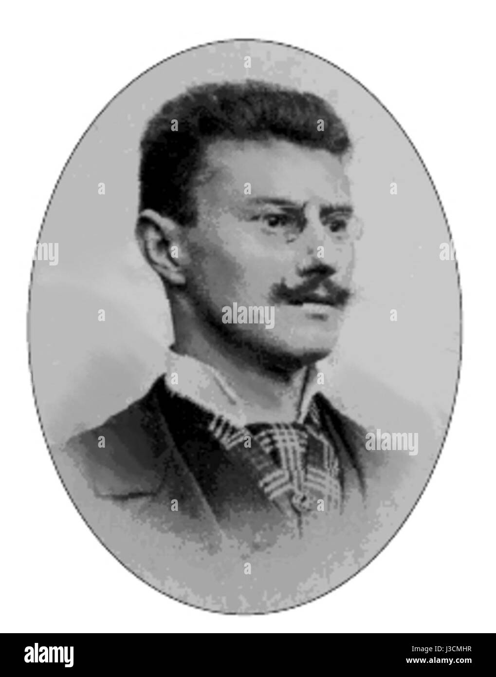 Dramatik Otto Faster 1872 1907 Stock Photo