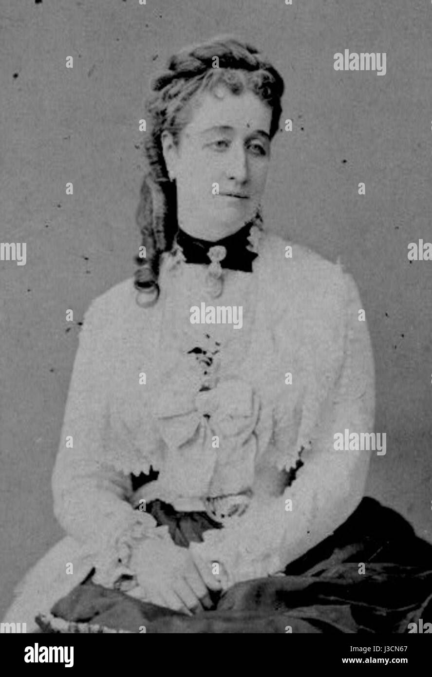 Empress Eugenie of the French Stock Photo Alamy