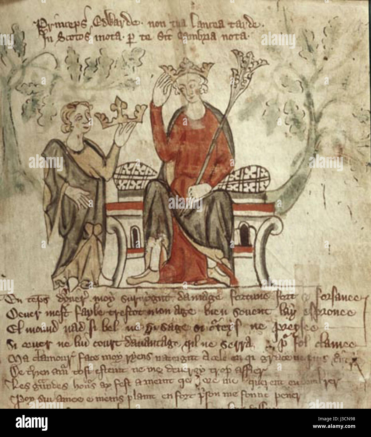 King edward ii of england hi-res stock photography and images - Alamy