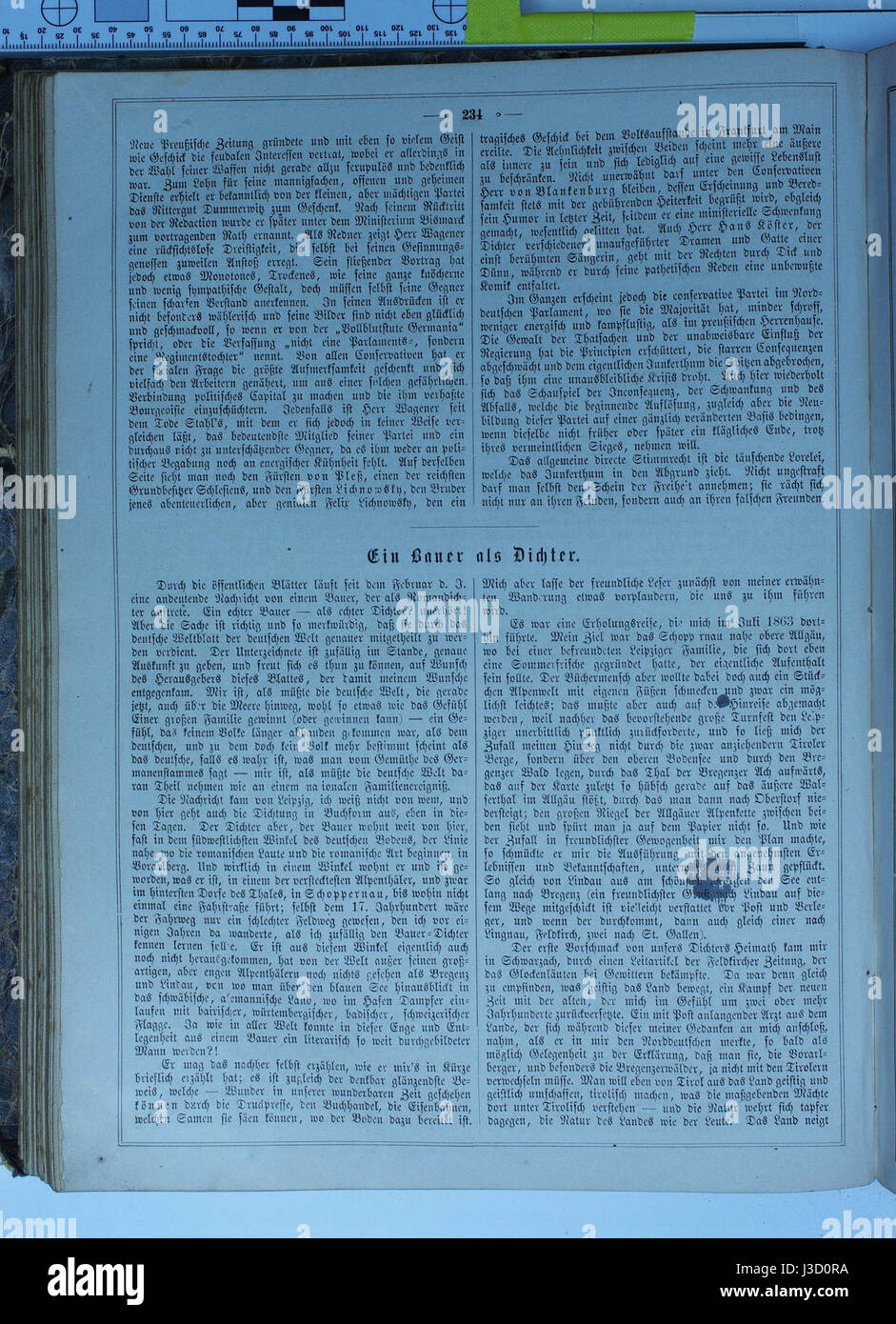 Die Gartenlaube, published in 1867, was a German illustrated weekly ...