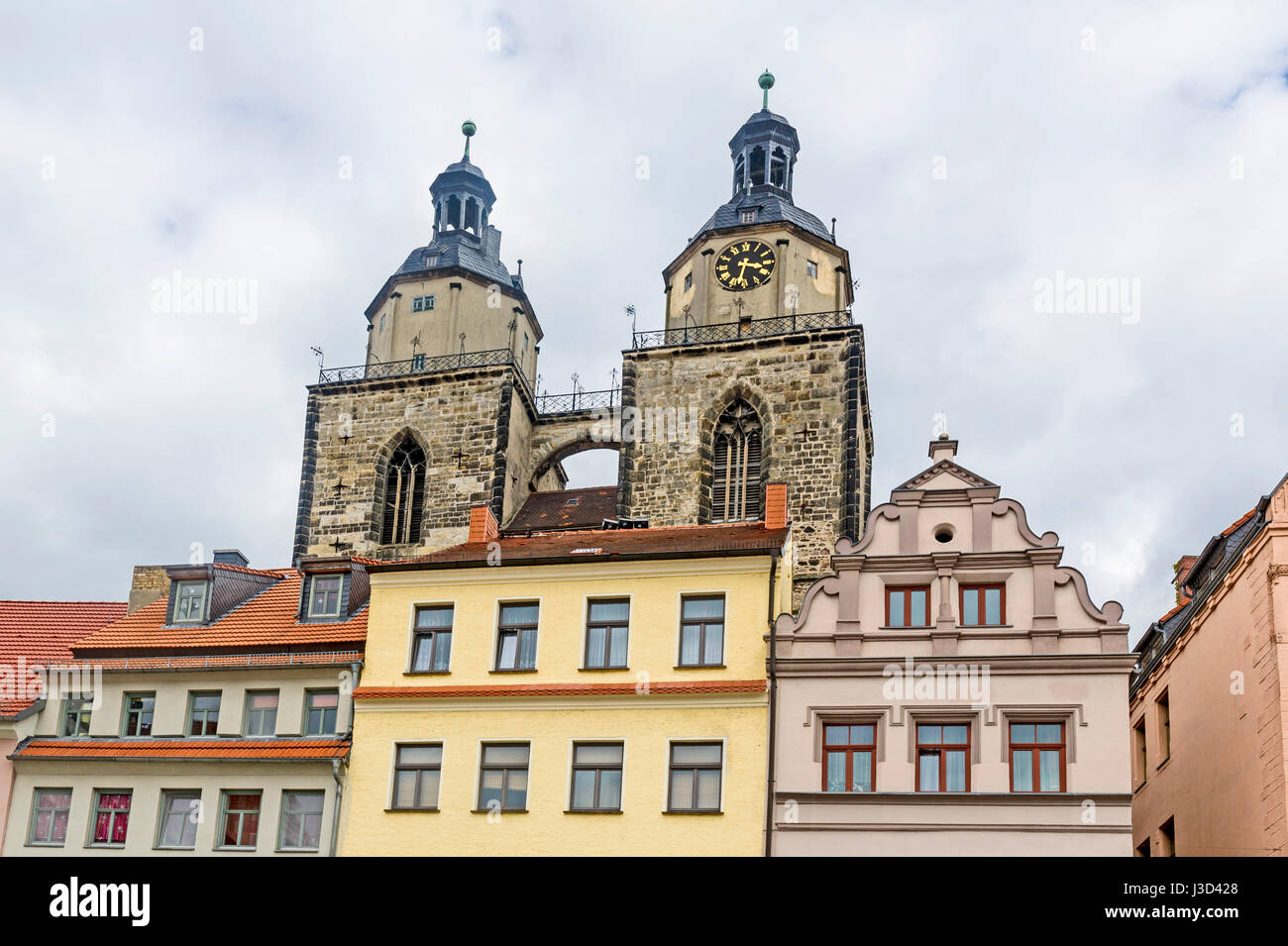 Stadtkirche zu Wittenberg, Stadt der Reformation; City of Reformation