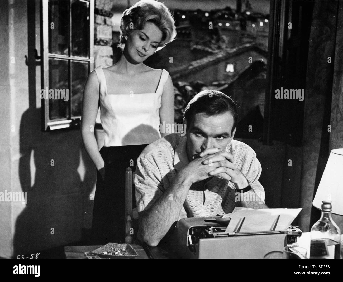 In the French Style  Year: 1963 USA / France Jean Seberg, Stanley Baker  Director: Robert Parrish Stock Photo